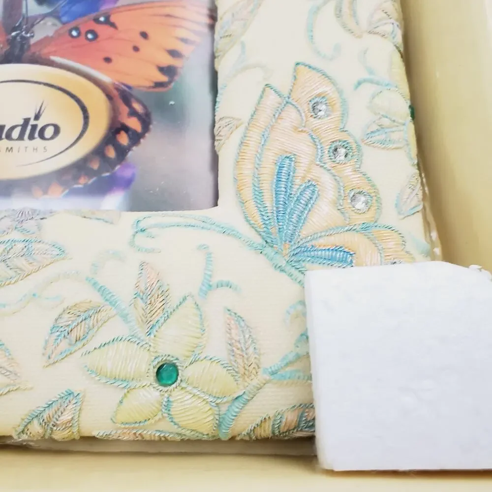 Resin Picture Frame Bird & Flower Theme Studio Silversmiths 3.5x5
